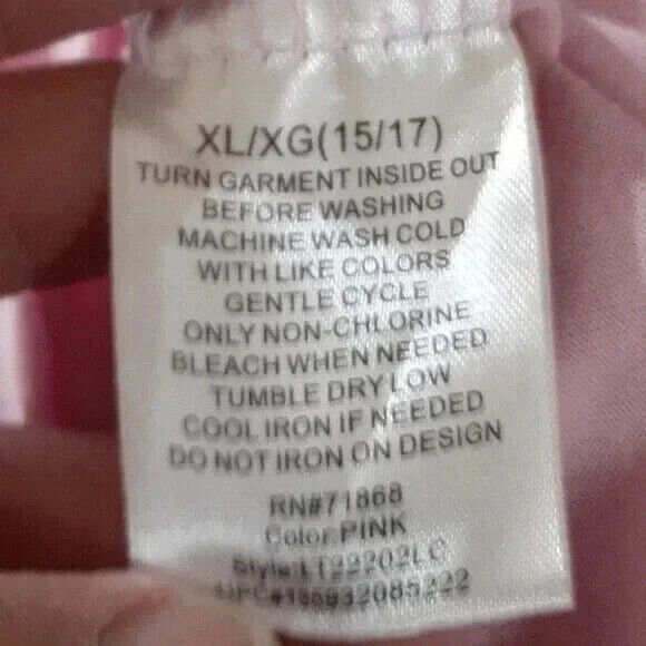 Disney t-shirt junior's XL 15/17 pink - Picture 5 of 9